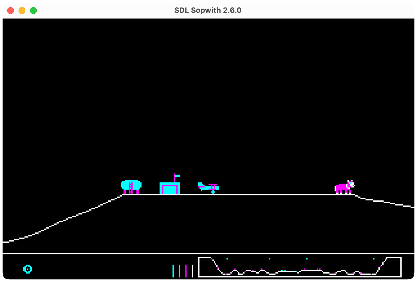 Illustration: SDL Sopwith screenshot