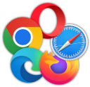 Browser logos