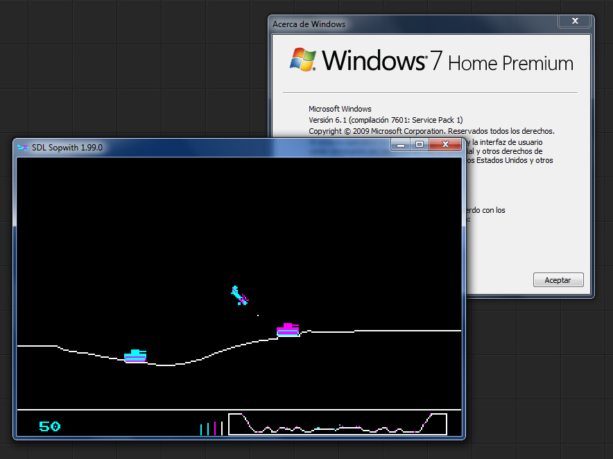 Screenshot, Windows 7